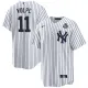Men's New York Yankees #11 Anthony Volpe White 2024 World Series With Name Jersey
