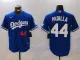 Men's Los Angeles Dodgers #44 Padilla Blue Game Nike Jersey