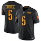 Men's Washington Commanders #5 Jayden Daniels Black 2024 F.U.S.E. Vapor Limited Jersey