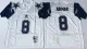 NFL Dallas Cowboys 8# Aikman White Throwback Jersey