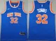 Men's New Yok Knicks #32 Karl-Anthony Towns Blue Icon Edition Edition Stitched Basketball Jersey