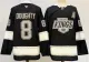 Men's Los Angeles Kings #8 Drew Doughty Black 2024-25 Home Stitched Hockey Jersey
