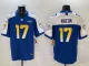 Men's Los Angeles Rams #17 Puka Nacua Blue/White 2024 F.U.S.E. With Patch Vapor Jersey
