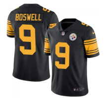 Men's Pittsburgh Steelers #9 Chris Boswell Black Vapor Untouchable Limited  Jersey