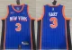 Men's New York Knicks #3 Josh Hart Blue 2023/24 City Edition Stitched Basketball Jersey