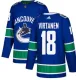 Men's Adidas Vancouver Canucks #18 Jake Virtanen Blue Stitched NHL Jersey