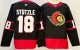 Men's Ottawa Senators #18 Tim Stützle Black 2024-25 Home Stitched Hockey Jersey