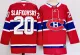 Men's Montreal Canadiens #20 Juraj Slafkovsky Red 2024-25 Stitched Jersey