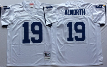 NFL San Diego Chargers Blue #19 Alworth White Throwback Jersey