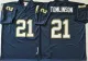NFL San Diego Chargers Blue #21 Tomlinson Dark Blue Throwback Jersey