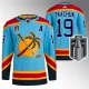 Men's Florida Panthers #19 Matthew Tkachuk Blue 2023 Stanley Cup Final Reverse Retro Jersey