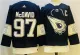 Men's Edmonton Oilers #97 Connor McDavid Navy/White Stitched Jersey