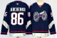 Men's Columbus Blue Jackets #86 Kirill Marchenko Navy 2024-25 With C Patch Stitched Hockey
