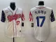 Men's Los Angeles Dodgers #17 大谷翔平 White Limited Stitched Jersey