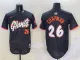 Men's San Francisco Giants #26 Matt Chapman Anthracite 2025 City Connect Limited Jersey