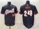 Men's San Francisco Giants #24 Mays Anthracite 2025 City Connect Limited Jersey