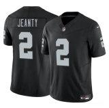 Men's Las Vegas Raiders #2 Ashton Jeanty Black 2025 F.U.S.E. Vapor Limited Jersey