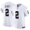 Men's Las Vegas Raiders #2 Ashton Jeanty White 2025 F.U.S.E. Vapor Limited Jersey