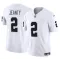 Men's Las Vegas Raiders #2 Ashton Jeanty White 2025 F.U.S.E. Vapor Limited Jersey