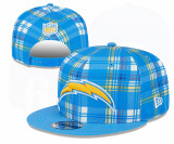 NFL San Diego Chargers Blue Snapback Hats