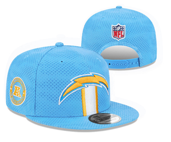 NFL San Diego Chargers Blue Snapbacks Hats