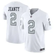 Men's Las Vegas Raiders #2 Ashton Jeanty White 2025 F.U.S.E. Color Rush Limited Jersey