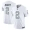 Men's Las Vegas Raiders #2 Ashton Jeanty White 2025 F.U.S.E. Color Rush Limited Jersey
