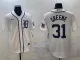 Men's Detroit Tigers #31 Riley Greene White Nike Game Stitched Jersey