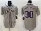 Men's Detroit Tigers #30 Kerry Carpenter Grey Nike Game Stitched Jersey