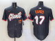 Men's San Francisco Giants #17 Ramos Anthracite 2025 City Connect Limited Jersey
