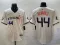 Men's Houston Astros #44 Yordan Alvarez Cream 2025 City Connect With Texas Patch Jersey