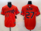 Men's Houston Astros #27 Jose Altuve Orange 2025 City Connect With Texas Patch Limited Jersey