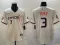 Men's Houston Astros #3 Jeremy Peña Cream 2025 City Connect With Texas Patch Limited Jersey