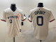 Men's Houston Astros #0 Kaleb Ort Cream 2025 City Connect Limited Stitched Baseball Jersey