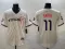 Men's Houston Astros #11 Cam Smith Cream 2025 City Connect With Texas Patch Limited Jersey