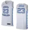 North Carolina Michael Jordan #23 White Jersey