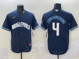 Men's Chicago Cubs #4 Pete Crow-Armstrong City Connect Wrigleyville Nike Jersey