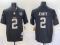 Men's Las Vegas Raiders #2 Ashton Jeanty Black With Nevada Silver Stat Patch And 65th Jersey