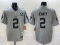 Men's Las Vegas Raiders #2 Ashton Jeanty Gray 2025 Draft F.U.S.E. With Nevada Silver Stat Jersey