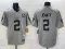 Men's Las Vegas Raiders #2 Ashton Jeanty Gray 2025 Draft F.U.S.E. With Nevada Silver Stat Jersey