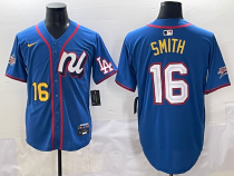 MLB Cincinnati Reds #16 Smith National League Blue 2025 All-Star Edition Limited Jersey