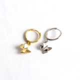 INS Butterfly Insect Ear Clip S925 Silver Earrings
