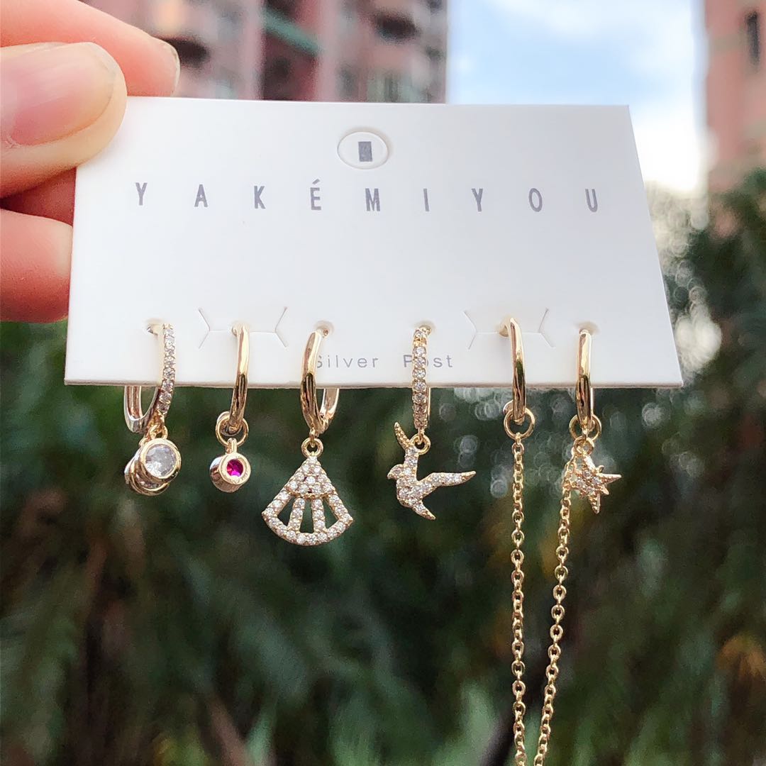 set charms earring