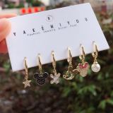 Set mess micky charms earring