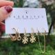 Set mess charms earring