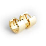 Width Smooth-faced Ear Clip S925 Earrings