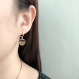 Spring Ball Charm Ear Clip S925 Silver Earrings