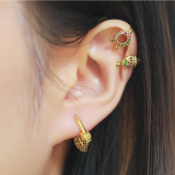 Colorful locker earring