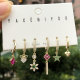 Star Flowers Set Earring
