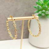 Link Chain Hoop Earring